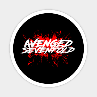 avenged blood font Magnet